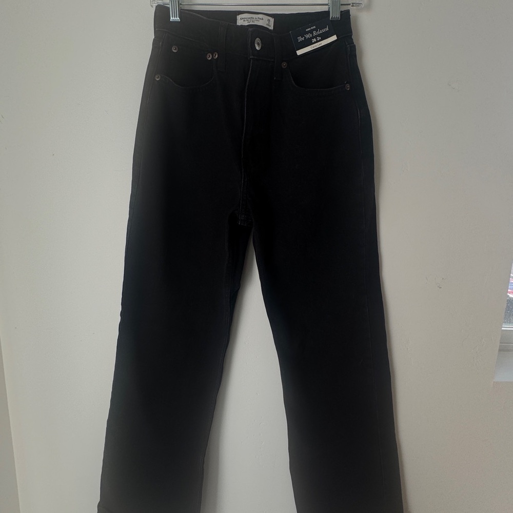 Abercrombie & Fitch Curve Love Black Jeans – Waist 26 / 2